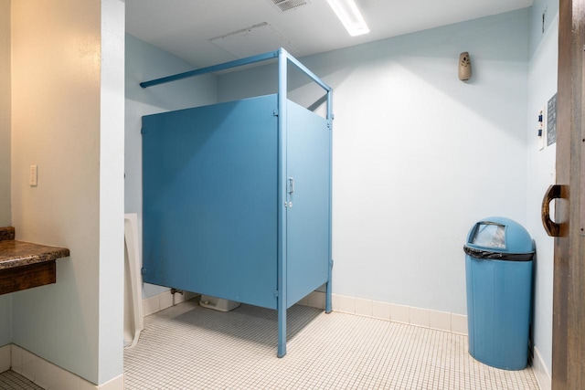 utility room featuring visible vents
