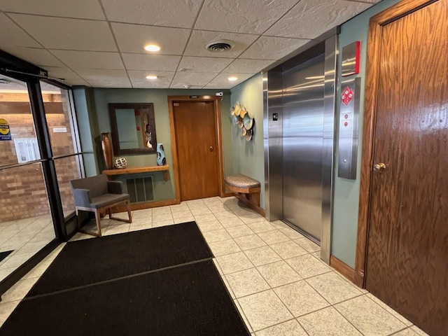 community lobby featuring visible vents