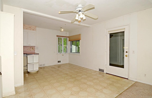 5109 Whitcomb Dr, Madison, WI 53711 - empty room featuring ceiling fan and light flooring