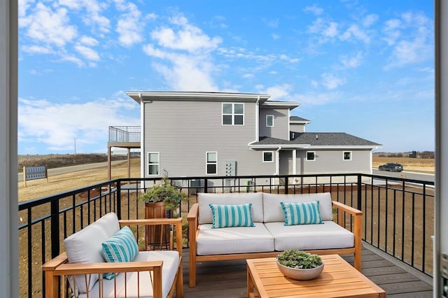 221 NW 3rd Ave, Monroe, WI 53566 - balcony with an outdoor hangout area