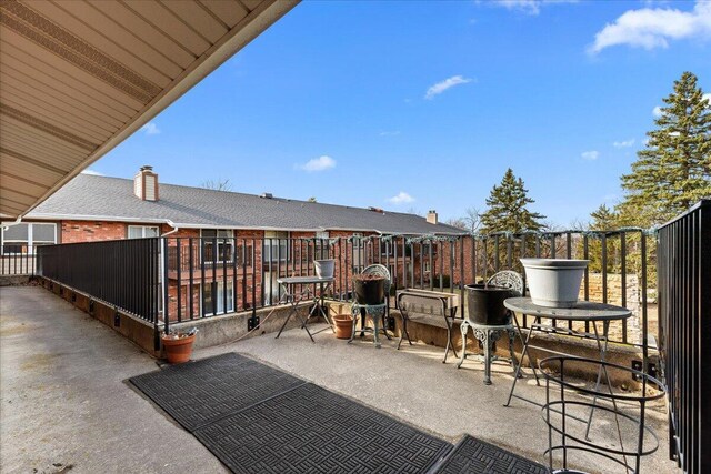 N84W16033 Menomonee Ave Unit 200, Menomonee Falls, WI 53051 - view of patio / terrace
