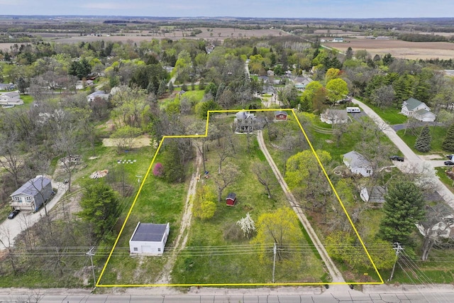 N1453 Clover Rd, Genoa City, WI 53128 - aerial view