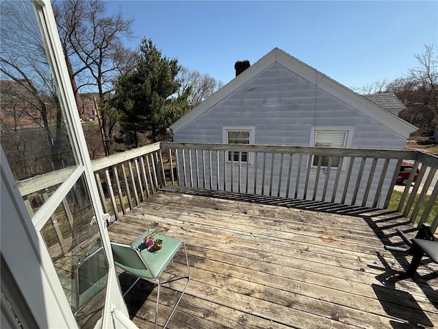 view of deck