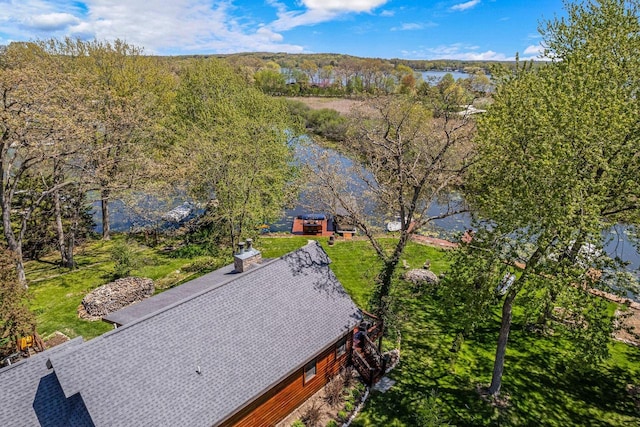 3024 Nagawicka Ave, Delafield, WI 53018 - aerial view of a nearby body of water