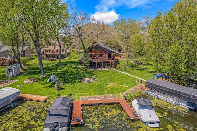 3024 Nagawicka Ave, Delafield, WI 53018 - bird's eye view of a tree filled landscape