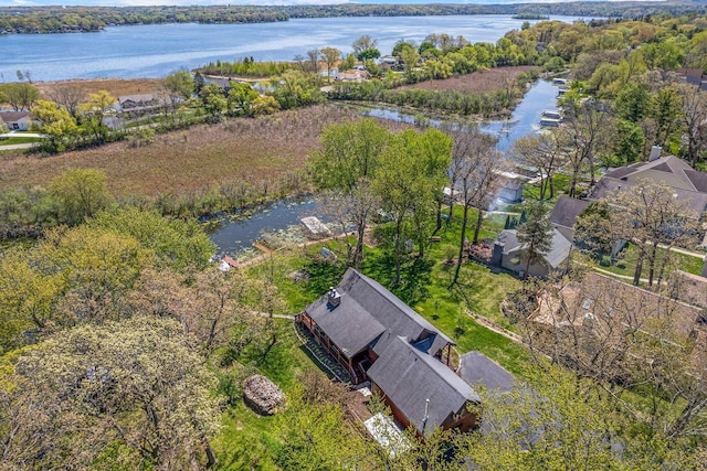 3024 Nagawicka Ave, Delafield, WI 53018 - bird's eye view of a large body of water