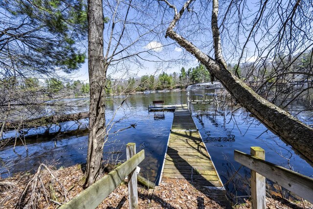 101224 25th St, Chetek, WI 54728 - view of dock featuring a water view
