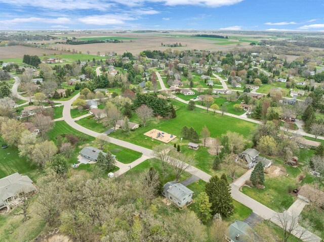 6643 Forest Park Dr, Deforest, WI 53532 - drone / aerial view with a residential view
