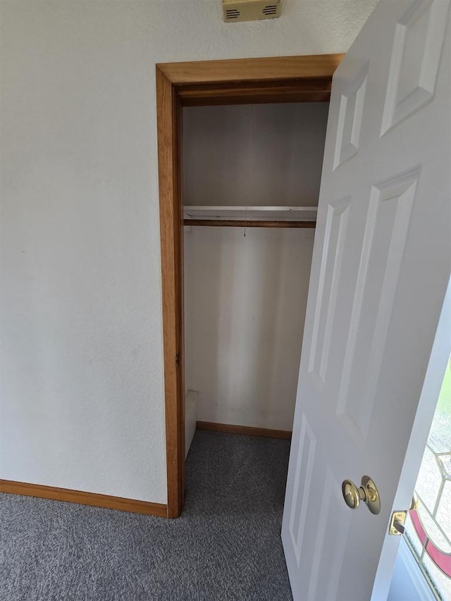 closet with visible vents