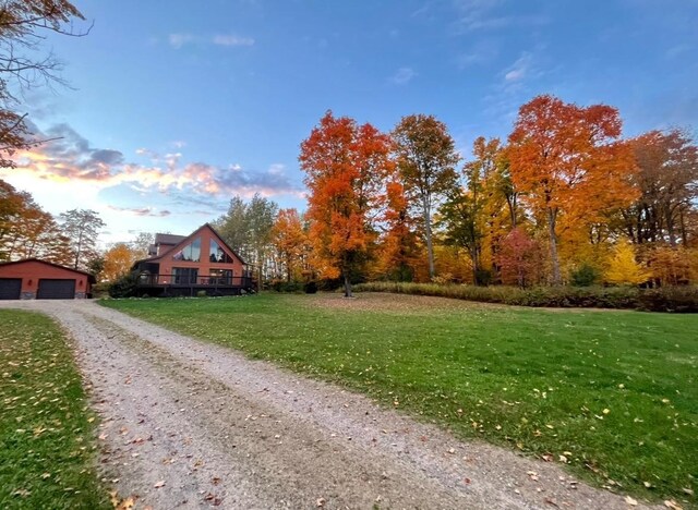 9327 Strong Rd, Argonne, WI 54511 - view of street with driveway
