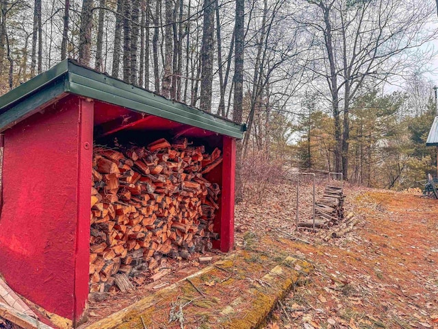 7589 Nose Lake Rd, Rhinelander, WI 54501 - view of outbuilding featuring an outbuilding