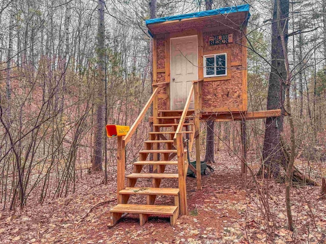 7589 Nose Lake Rd, Rhinelander, WI 54501 - view of playground