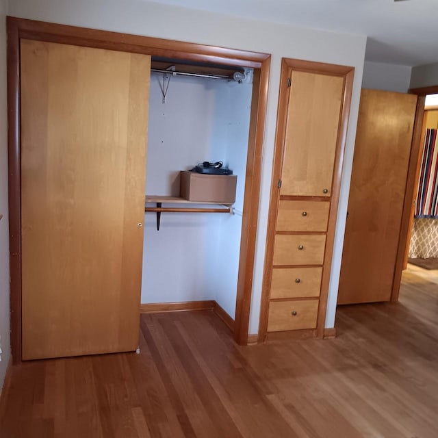 view of closet