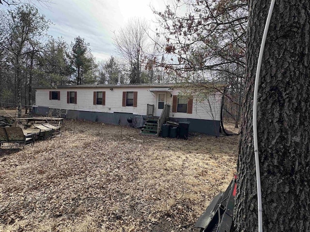 view of rear view of property