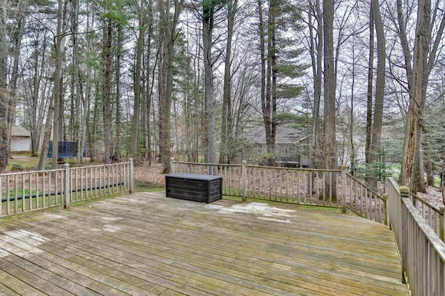 4109 Oak Ter, Weston, WI 54476 - view of deck