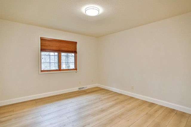 4109 Oak Ter, Weston, WI 54476 - empty room with baseboards, light wood-style floors, and visible vents