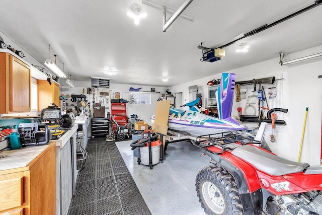 3280 County Rd S, Little Suamico, WI 54141 - garage with a garage door opener