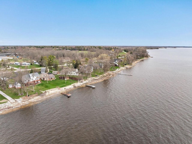3280 County Rd S, Little Suamico, WI 54141 - aerial view featuring a water view