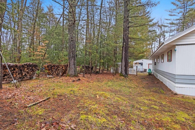 view of yard