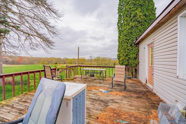 view of deck
