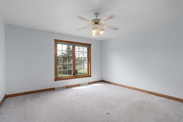 W11330 Rose Eld Rd, Ripon, WI 54971 - empty room featuring carpet flooring, baseboards, and visible vents