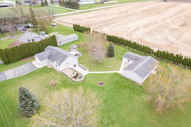 W11330 Rose Eld Rd, Ripon, WI 54971 - drone / aerial view with a rural view