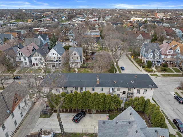 3303 W Juneau Ave Unit 3311, Milwaukee, WI 53208 - birds eye view of property featuring a residential view