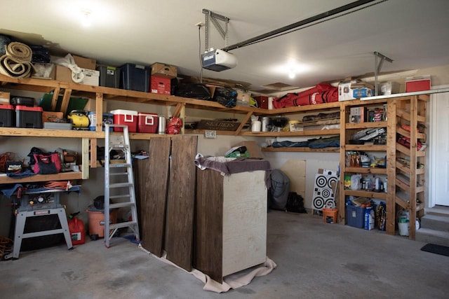 416 Gannon Ct, Tomah, WI 54660 - storage area featuring a garage