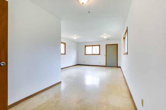 W10940 W Harmony Dr, Lodi, WI 53555 - empty room featuring baseboards and light wood finished floors