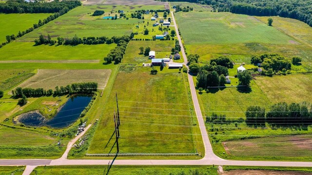 W444 Carlson Ln, Oconto Falls, WI 54154 - overview of rural landscape featuring a pastoral area