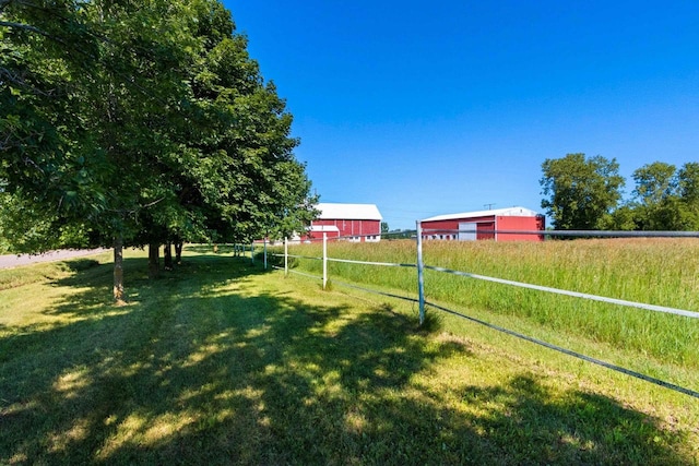 W444 Carlson Ln, Oconto Falls, WI 54154 - view of yard with a rural view and an outdoor structure