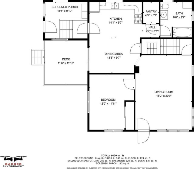 W444 Carlson Ln, Oconto Falls, WI 54154 - home floor plan