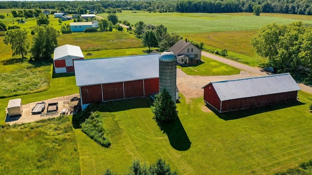 W444 Carlson Ln, Oconto Falls, WI 54154 - overview of rural landscape