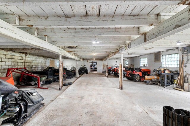 W444 Carlson Ln, Oconto Falls, WI 54154 - view of garage