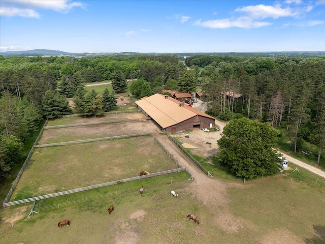 W2470 County Road B, Montello, WI 53949 - bird's eye view of a heavily wooded area