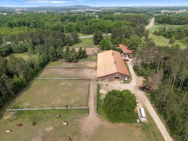 W2470 County Road B, Montello, WI 53949 - aerial view
