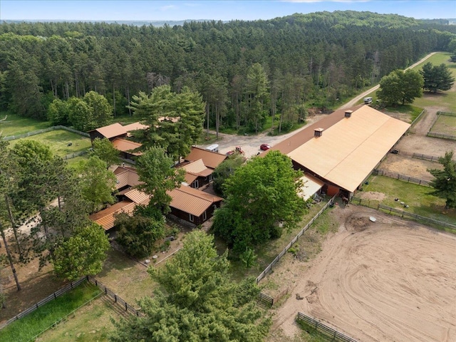 W2470 County Road B, Montello, WI 53949 - bird's eye view of a forest