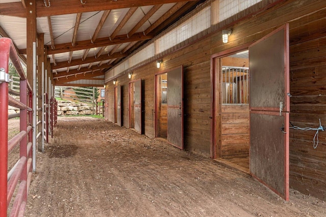 view of stable
