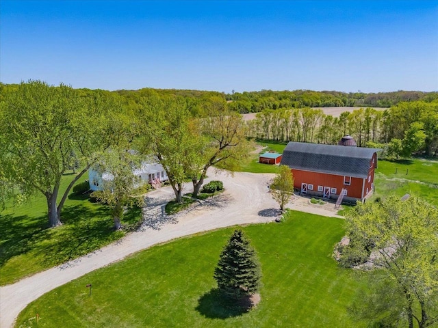 3756 E County Rd N, Milton, WI 53563 - view of subject property with a forest