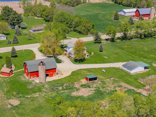 3756 E County Rd N, Milton, WI 53563 - bird's eye view