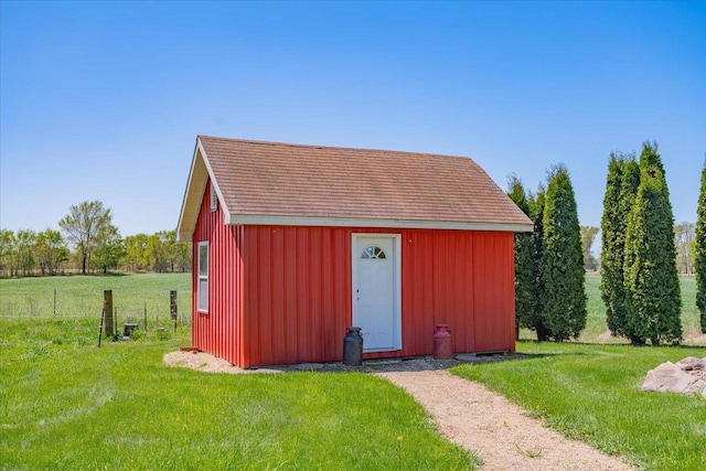 3756 E County Rd N, Milton, WI 53563 - view of outdoor structure with an outbuilding