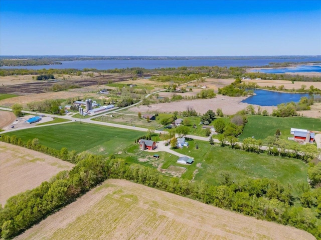 3756 E County Rd N, Milton, WI 53563 - bird's eye view of a large body of water