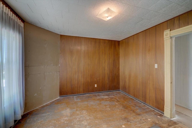 3756 E County Rd N, Milton, WI 53563 - empty room featuring wood walls