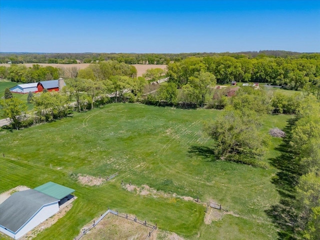 3756 E County Rd N, Milton, WI 53563 - overview of rural landscape