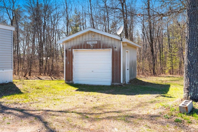 W7730 County Road Z, Pembine, WI 54156 - view of garage