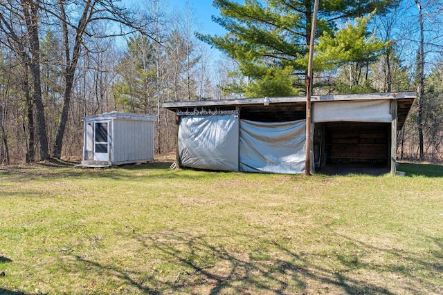 W7730 County Road Z, Pembine, WI 54156 - view of shed