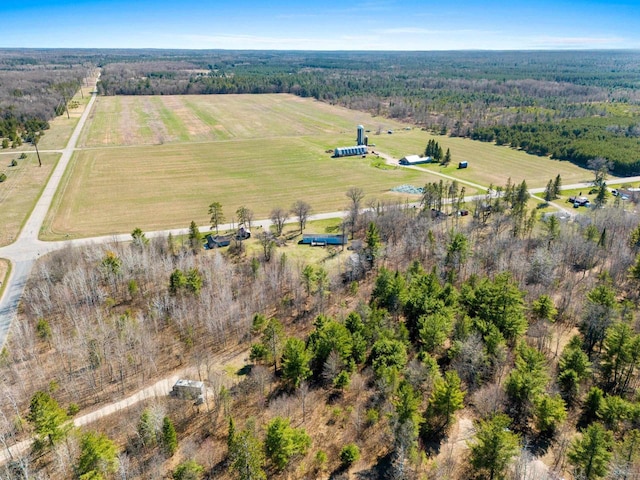 W7730 County Road Z, Pembine, WI 54156 - overview of rural landscape with a forest