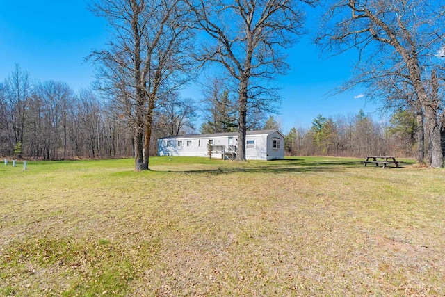 W7730 County Road Z, Pembine, WI 54156 - view of green lawn
