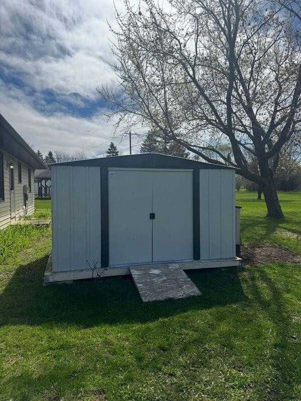 111 Grahl Ave, Eden, WI 53019 - view of shed