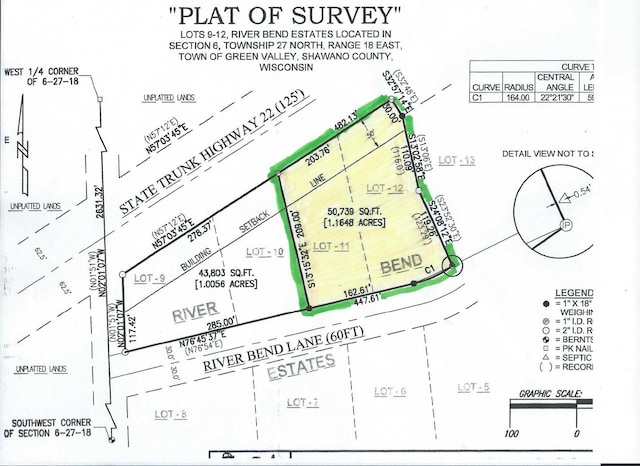 River Bend Ln, Cecil WI, 54111 land for sale